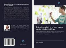 Couverture de Risicofinanciering in een vroeg stadium in Zuid-Afrika