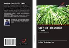 Portada del libro de Spójność i organizacja tekstu