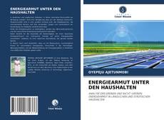 ENERGIEARMUT UNTER DEN HAUSHALTEN kitap kapağı