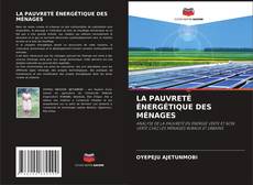 LA PAUVRETÉ ÉNERGÉTIQUE DES MÉNAGES kitap kapağı