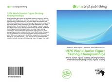 Обложка 1976 World Junior Figure Skating Championships