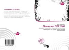 Bookcover of Classement FICP 1985