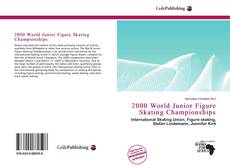 Capa do livro de 2000 World Junior Figure Skating Championships 