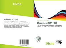 Bookcover of Classement FICP 1987