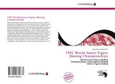 Capa do livro de 1992 World Junior Figure Skating Championships 