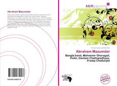 Capa do livro de Abraham Mazumdar 