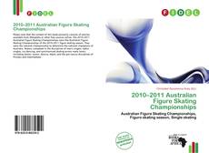 Capa do livro de 2010–2011 Australian Figure Skating Championships 