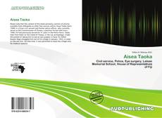 Portada del libro de Aisea Taoka