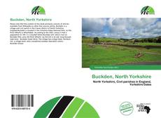 Buckden, North Yorkshire kitap kapağı