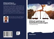 Capa do livro de Ethisch gedrag en bedrijfsinvesteringen 