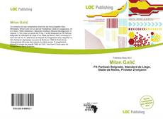 Bookcover of Milan Galić