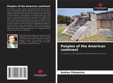 Copertina di Peoples of the American continent