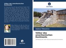 Bookcover of Völker des amerikanischen Kontinents
