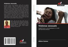 Buchcover von Violenza sessuale