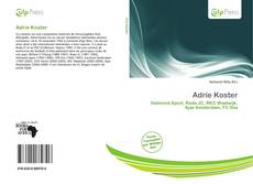 Buchcover von Adrie Koster