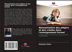 Capa do livro de Normalisation des pidgins et des créoles dans l'enseignement formel 
