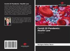 Capa do livro de Covid-19 Pandemic: Health Law 