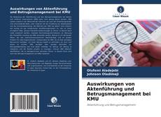 Buchcover von Auswirkungen von Aktenführung und Betrugsmanagement bei KMU