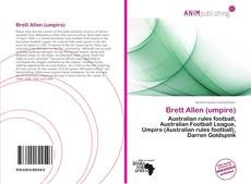 Capa do livro de Brett Allen (umpire) 