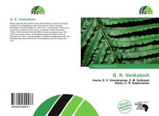 Обложка G. K. Venkatesh