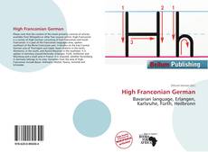 Portada del libro de High Franconian German