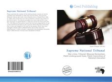 Bookcover of Supreme National Tribunal