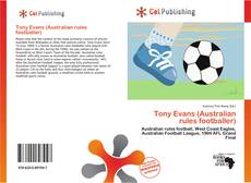 Portada del libro de Tony Evans (Australian rules footballer)