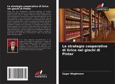 Capa do livro de Le strategie cooperative di Grice nei giochi di Pinter 