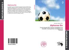 Alphonse Six kitap kapağı