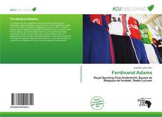 Buchcover von Ferdinand Adams