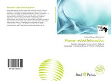 Human–robot Interaction kitap kapağı