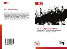 Bookcover of M. S. Gopalakrishnan
