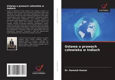 Buchcover von Ustawa o prawach człowieka w Indiach