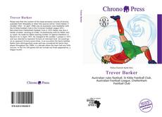 Buchcover von Trevor Barker