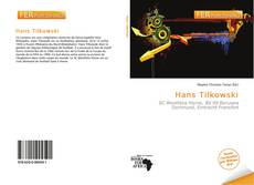 Buchcover von Hans Tilkowski