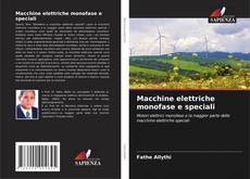 Buchcover von Macchine elettriche monofase e speciali