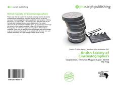 British Society of Cinematographers kitap kapağı