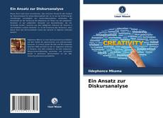 Bookcover of Ein Ansatz zur Diskursanalyse