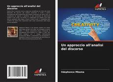 Bookcover of Un approccio all'analisi del discorso