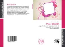 Buchcover von Peter Dietrich