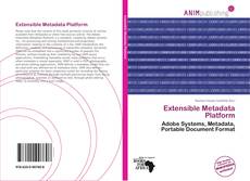 Capa do livro de Extensible Metadata Platform 