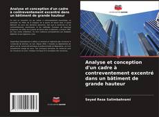 Bookcover of Analyse et conception d'un cadre à contreventement excentré dans un bâtiment de grande hauteur