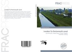 London To Portsmouth canal kitap kapağı