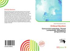 Portada del libro de Critical Section