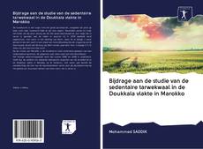 Capa do livro de Bijdrage aan de studie van de sedentaire tarwekwaal in de Doukkala vlakte in Marokko 