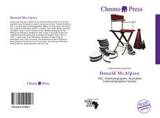 Bookcover of Donald McAlpine