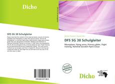 Bookcover of DFS SG 38 Schulgleiter