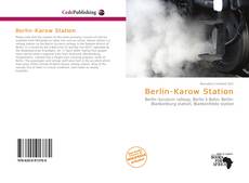 Capa do livro de Berlin-Karow Station 