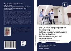 Bookcover of Die Qualität der postpartalen Versorgung in Regierungskrankenhäusern im Gaza-Streifen: Herausforderungen und Implikationen