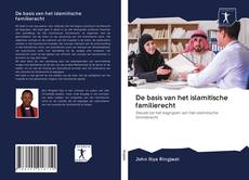 Capa do livro de De basis van het islamitische familierecht 